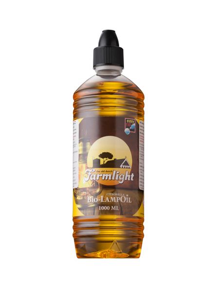 lampový olej FARMLIGHT Bio Citronella 1 Liter  - olej do petrolejových lámp / parafínový olej 1 l s prídadou citronelly
