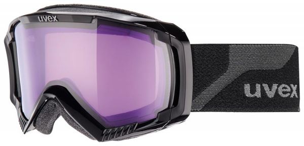 lyžiarské okuliare UVEX APACHE II čierno-fialové