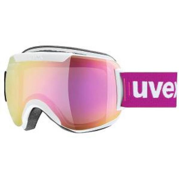 lyžiarské okuliare uvex downhill 2000 FM white mat pink