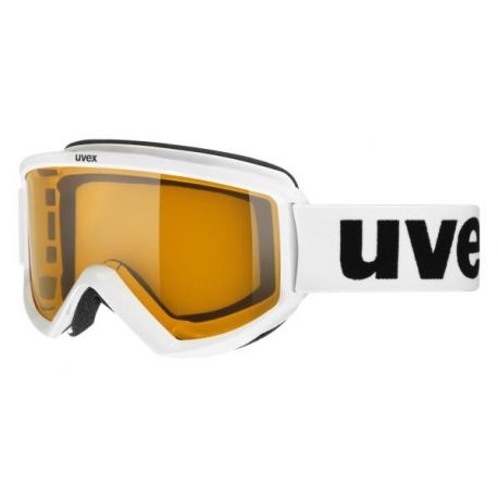 lyžiarské okuliare UVEX FIRE RACE biele