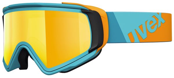 lyžiarské okuliare UVEX JAKK TO petrol/oranžové