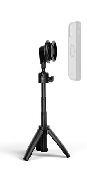 mobilný vákuový mini statív vrátane selfie tyče Fidlock smartphone holder 2in1 tripod black