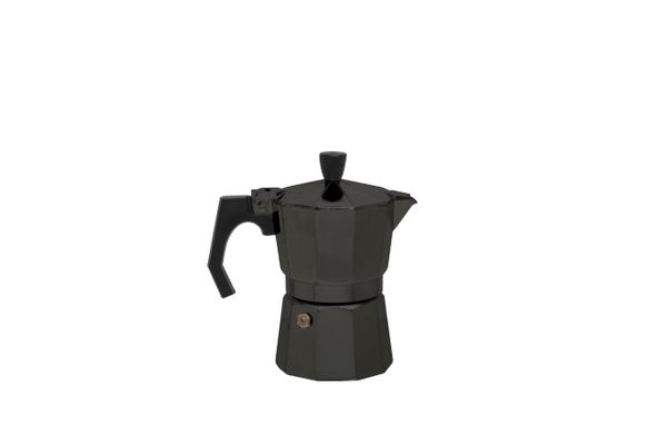 Moka kávovar (koťogo) - varič espreso Origin Outdoors Espresso Maker BELLANAPOLI , 3 šálky čierny