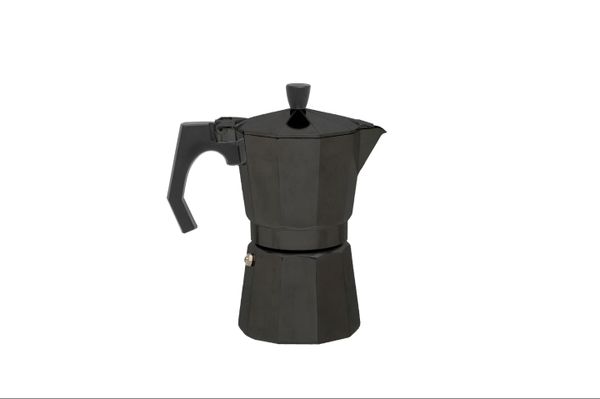 Moka kávovar (koťogo) - varič espreso Origin Outdoors Espresso Maker BELLANAPOLI , 6 šálky čierny