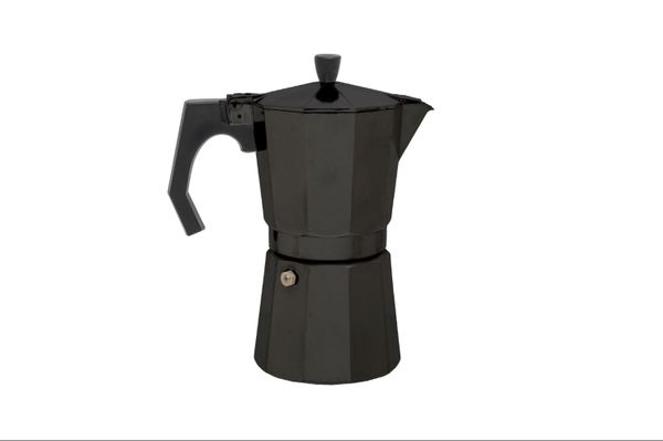 Moka kávovar (koťogo) - varič espreso Origin Outdoors Maker BELLANAPOLI , 9 šálky čierny