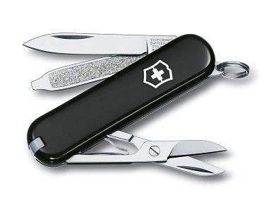 multifunkčný nôž Victorinox Classic – čierny