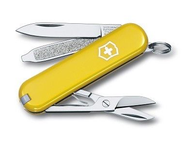 multifunkčný nôž Victorinox Classic – žltý
