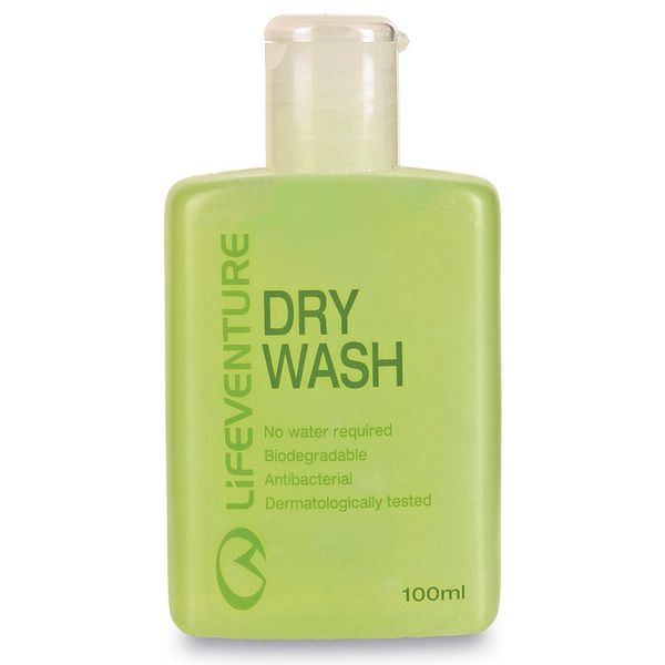 mydlo antibakteriálne Lifeventure Dry Wash Gel 100 ml