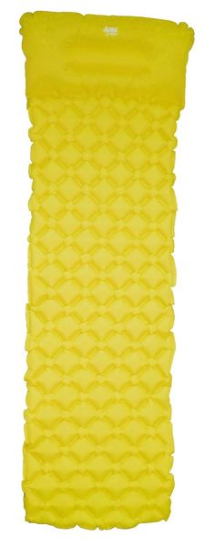 Nafukovacia karimatka ACRA L48-ZL žltá 188 x 55 x 5 cm