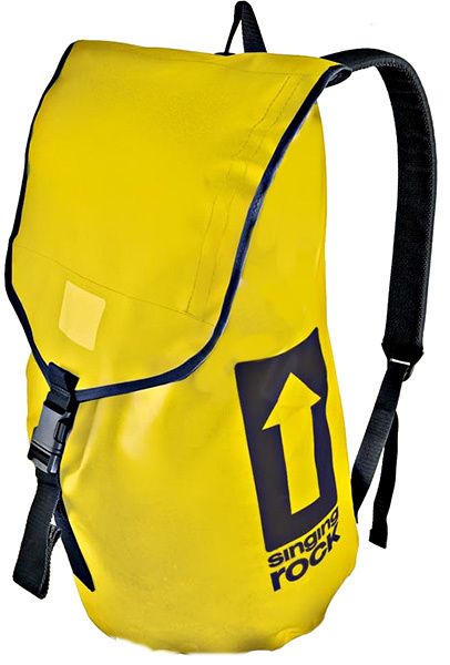 nepremokavý transportný vak SINGING ROCK gear bag žltý 35L