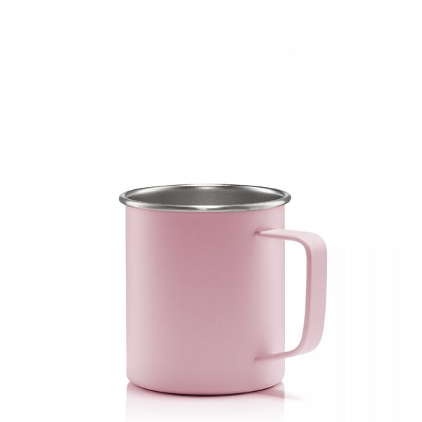 nerezový hrnček Mizu Camp Cup 370 ml Soft Pink