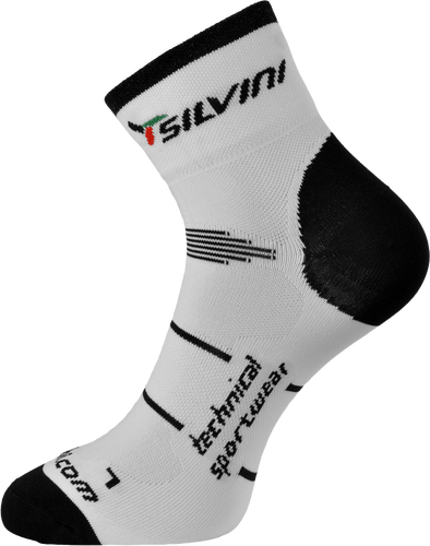 nižšie ponožky z funkčného materiálu SILVINI ORATO UA445 white