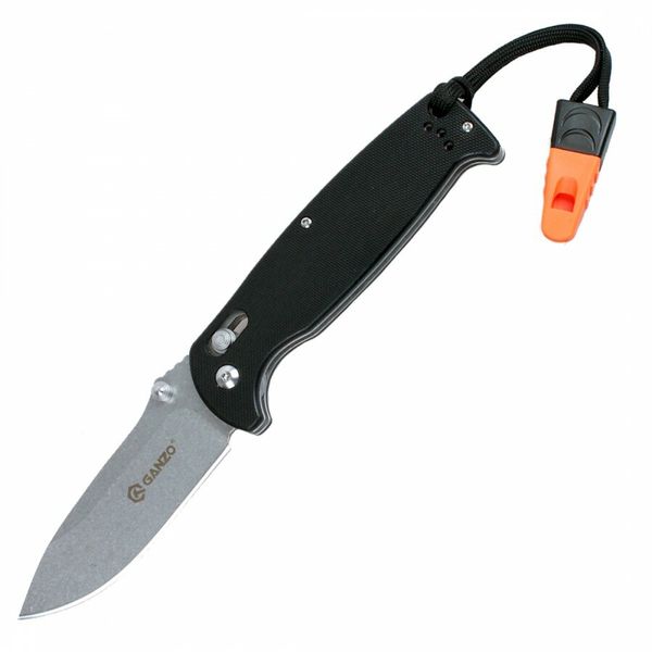 nôž GANZO G7412-BK-WS black