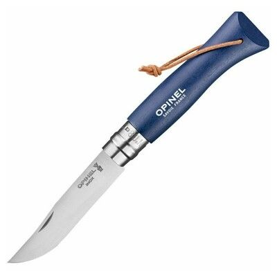 nôž OPINEL VRI 8 - Opinel® VRI No8 Inox Trekking Blue 002212
