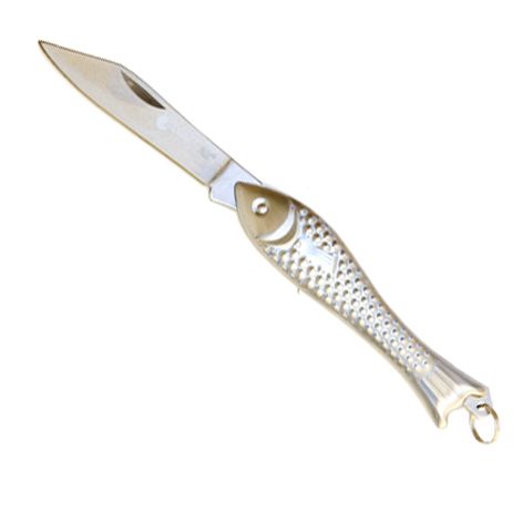 nôž rybička MIKOV 130-NZn-1 - nôž MIKOV Rybka strieborný