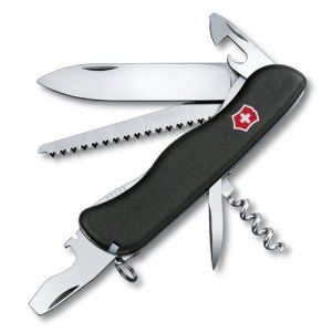 nôž Victorinox Forester 0.8363.3 čierny 111mm - nože Victorinox® Forester