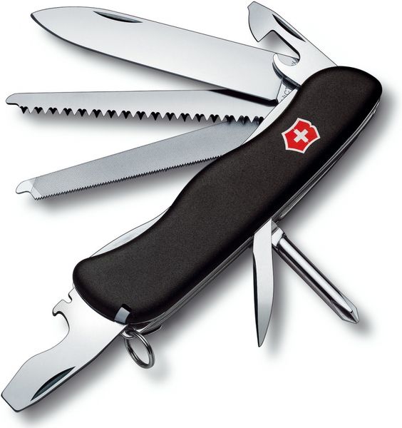 nôž Victorinox LOCKSMITH 0.8493.3 čierny 111 mm - nože Victorinox® 0.8493.3 Locksmith