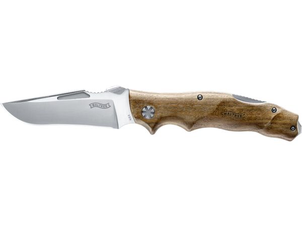 nôž Walther Adventure Folder Wood AFW  Wood Knife