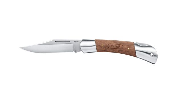 nôž Walther Classic Clip 2 orechové drevo