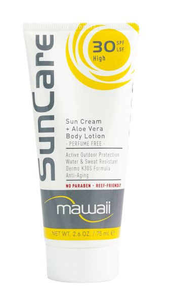 opaľovací krém - telové mlieko Mawaii SunCare SPF 30  - 75 ml