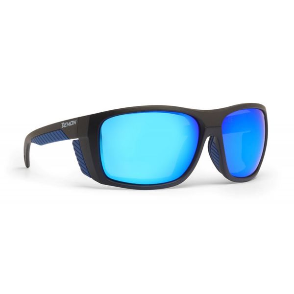 outdoorové slnečné okuliare DEMON EIGER black blue Lens Cat. 4