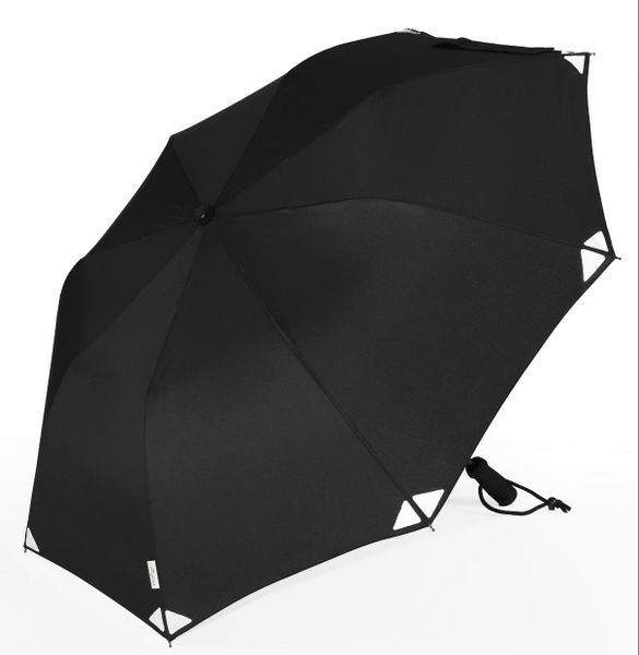 outdoorový dáždnik EuroSchirm teleScope handsfree čierny reflective