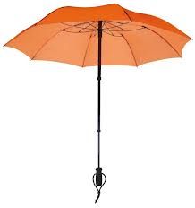 outdoorový dáždnik EuroSchirm teleScope handsfree oranžový