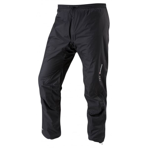 pánske nohavice Montane Minimus Pants black 10.000 mm vodného stĺpca paropriepustnosť: 7.000 g/m²/24 hod