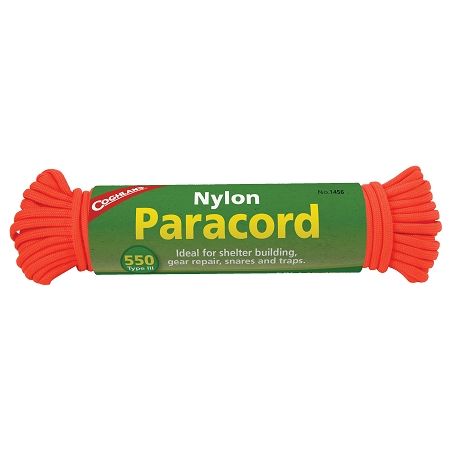 paracord Coghlans Paracord - 15.25 m, neon orange