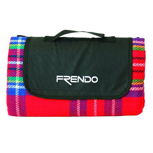 pikniková deka FRENDO Picnic Rug 175 x 135 cm red