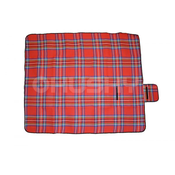 pikniková deka HUSKY COVERY 150 x 200 červená