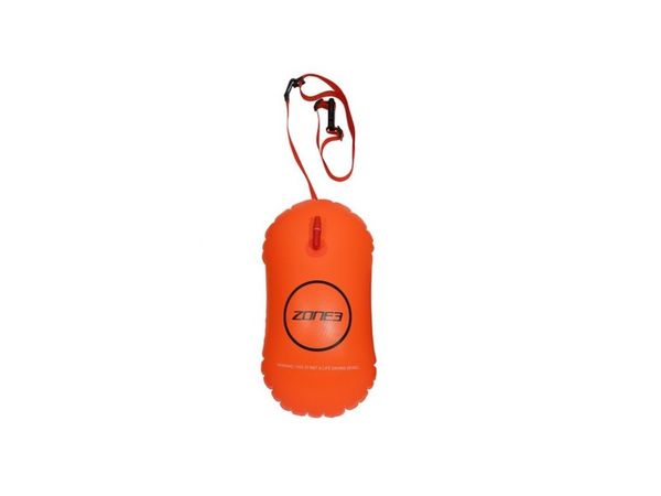 plavecká bója ZONE3 SWIM SAFETY BUOY / TOW FLOAT - Neon Orange - OS