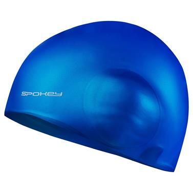 plavecká čiapka SPOKEY EARCAP modrá - silikónová plavecká čiapka