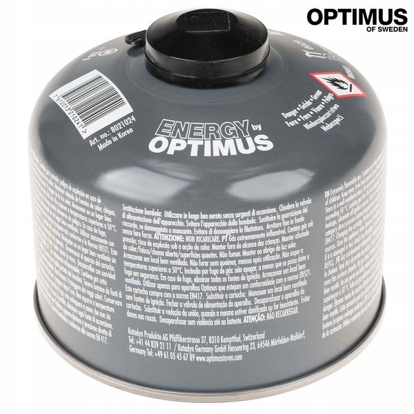 plynová kartuša OPTIMUS Gas 230g 4-Season