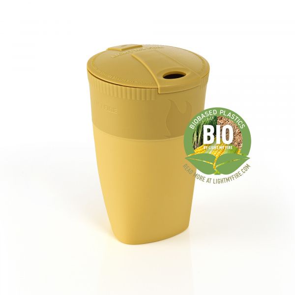 pohár na cesty Light My Fire Pack-up-Cup BIO mustyyellow