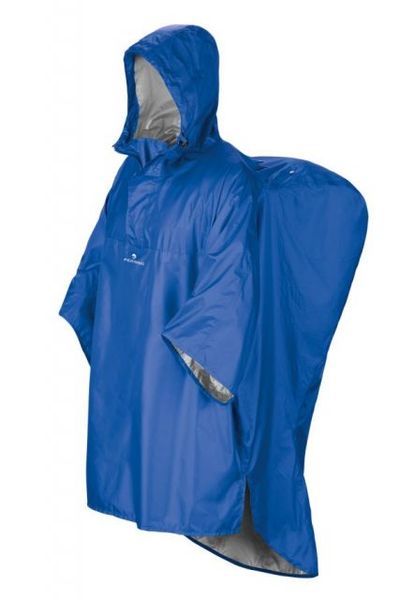 pončo do dažďa, pončo Ferrino Hiker modré L-XL 160 cm 65911