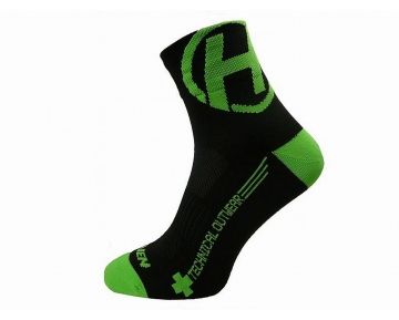 ponožky HAVEN LITE NEO čierno-zelené