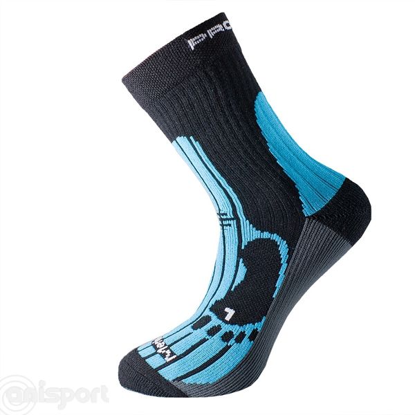 ponožky PROGRESS P MRN - Ponožky Progress merino vlna modré