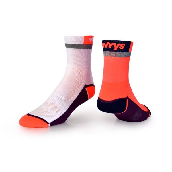 ponožky VAVRYS Cyklo 2 páry oranžové