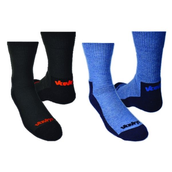 ponožky VAVRYS TREK COOLMAX 2 páry čierno-modré