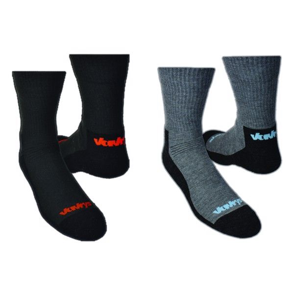 ponožky VAVRYS TREK COOLMAX 2 páry čierno-šedé