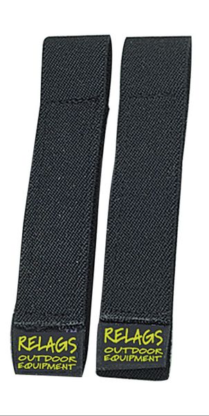 elastické popruhy na upevnenie BasicNature STRAPITS 30 cm čierne 2 ks