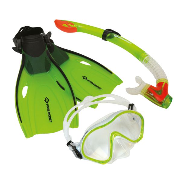 Potápačský set maska a šnorchla Schildkröt Set Junior Bermuda L / XL 33-38