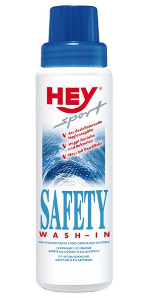 Prací prípravok HEY-Sport Wash Safety 250 ml