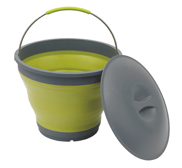 prenosné skladacie vedro OUTWELL Collaps Bucket w/lid zelený 7.5 L