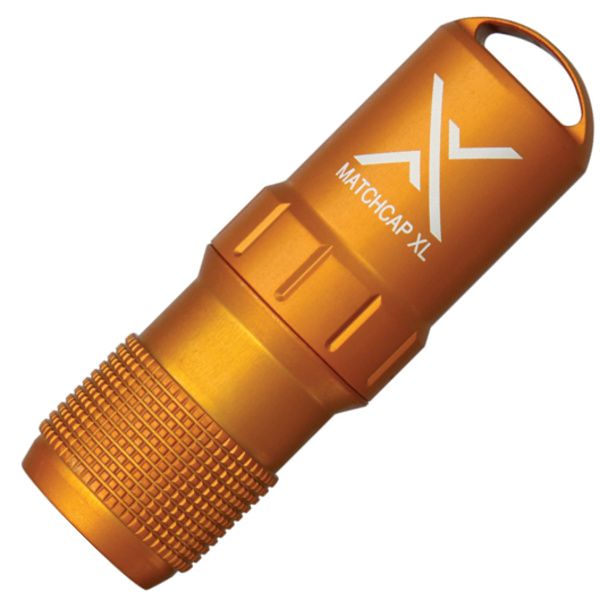 puzdro na zápalky EXOTAC MATCHCAP XL oranžové