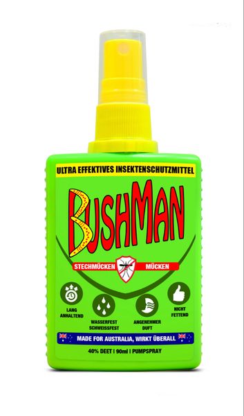 repelent Bushman Anti-Insect Deet 40 % Spray 90 ml proti hmyzu aj kliešťom 8 hod.