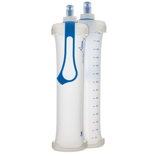 rolovacia fľaša LAKEN RIDER FLASK 750ML - Laken Foldable Rider Flask Collapsible Water Bottle Clear 0.75L