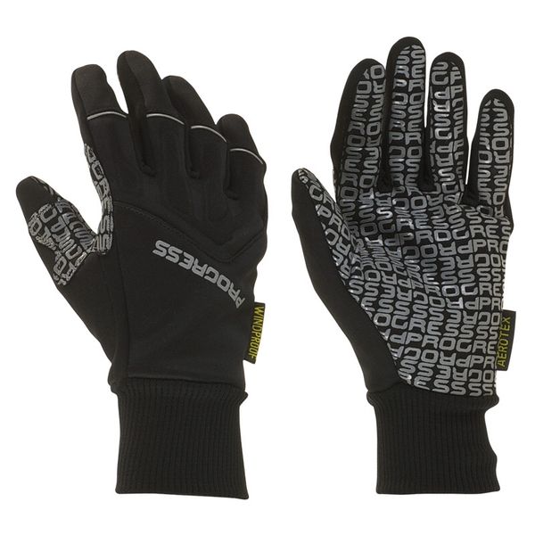 rukavice PROGRESS Snowride gloves, čierne , UNI