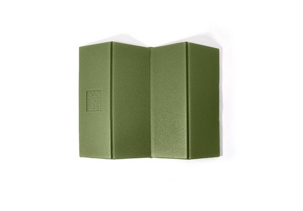 skladací podsedák - podložka na sedenie BasicNature Sitzkissen PE zelená 28 x 35 x 0.8 cm